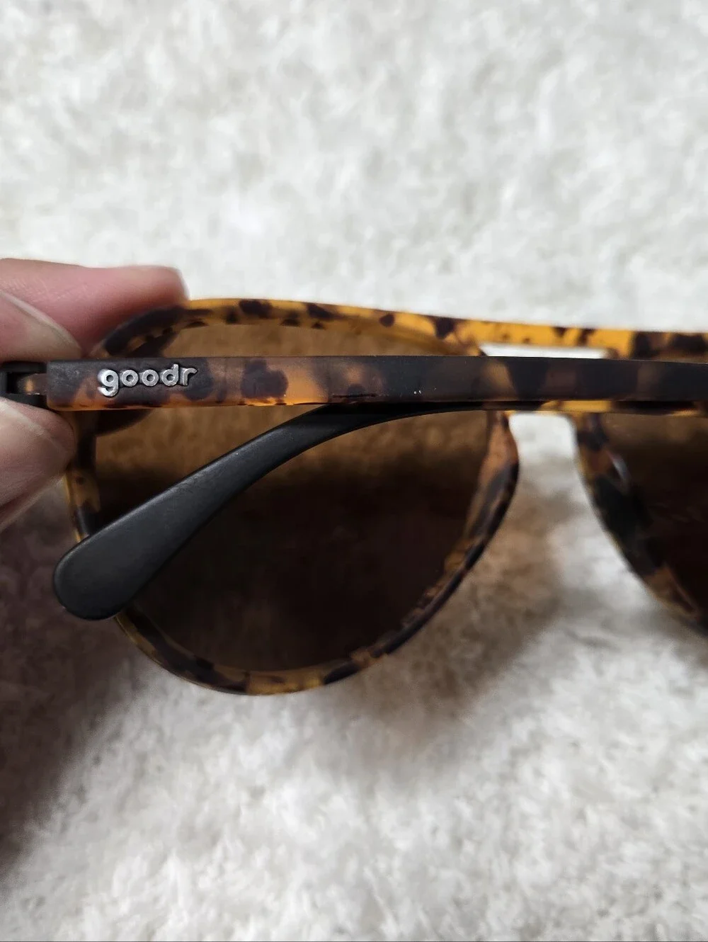 Goodr Mach G Polarized Sunglasses In Amelia Earhart Ghosted Me